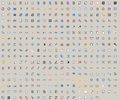 アイコン 一覧画像 （24px）
